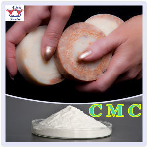 ซาเดียมสีขาว คาร์บ๊อกซี่เมธีลเซลลูโลส CMC ขนาดผงในเครื่องทําความหนา